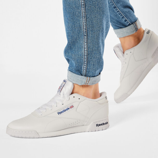 Reebok Cipő Reebok Exofit Lo Clean Logo Int AR3169 Int White/Royal Blue