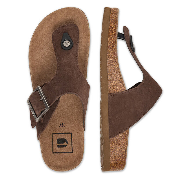 Japonki G-Star Raw CWB-WS-1128-51-S Brązowy -