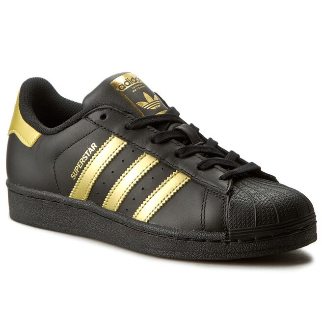 Obu a adidas Superstar J BB2871 Cblack Goldmt Goldmt ecipele.hr