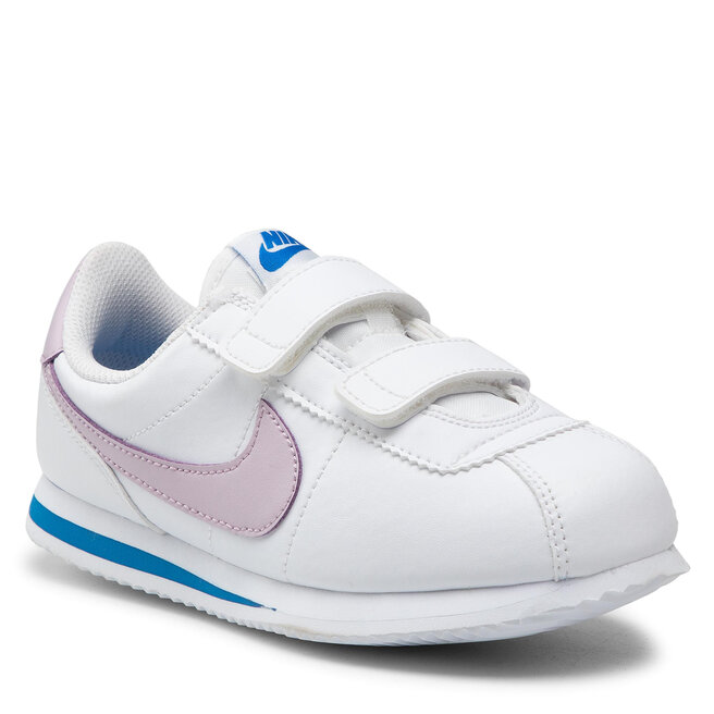 recibir Por Dictado Zapatos Nike Cortez Basic Sl (PSV) 904767 108 White/Iced Lilac Soar •  Www.zapatos.es