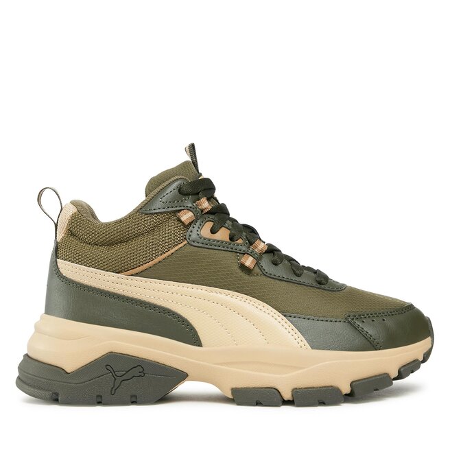 Sneakersy Puma Cassia Via Mid - 07 Khaki