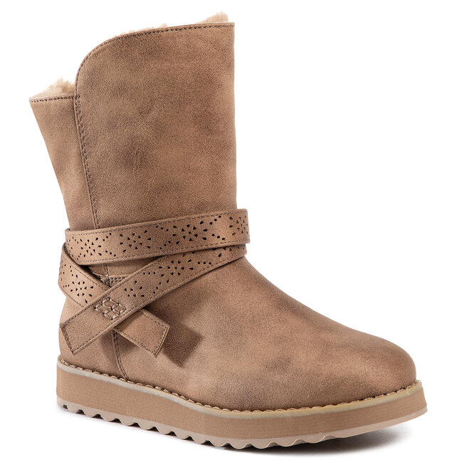 Skechers Botine Skechers Night Peaks 167116/TPE Taupe