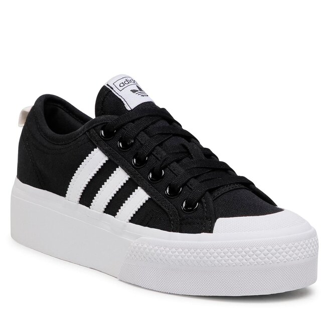 adidas Topánky adidas Nizza Platform W FV5321 Cblack/Ftwwht/Ftwwht