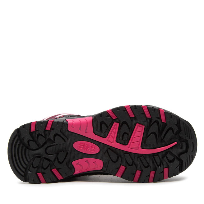 CMP Trekingová obuv CMP Kids Rigel Mid Trekking Shoe Wp 3Q12944 Prugna/Peach 05HM