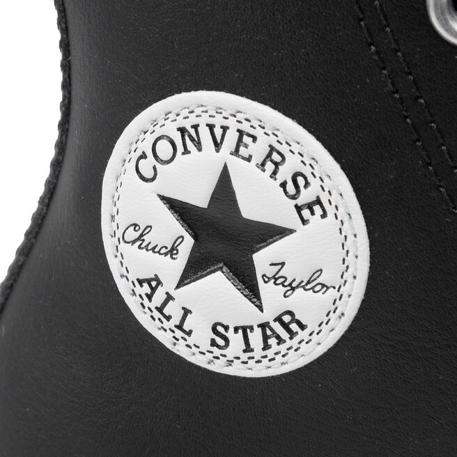 Converse Кецове Converse Ctas Lift Clean Hi 561675C Black/Black/White