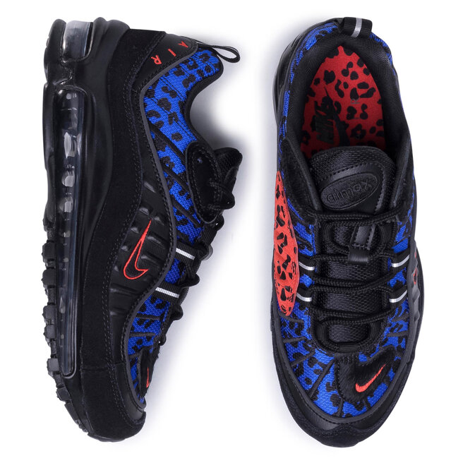 Air max 98 hot sale black blue red