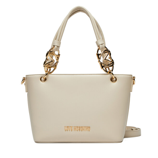 Torebka LOVE MOSCHINO - Écru