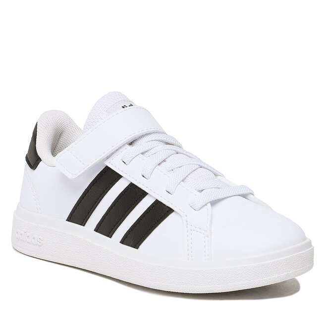 Sneakersy adidas Grand Court 2.0 El K - Biały