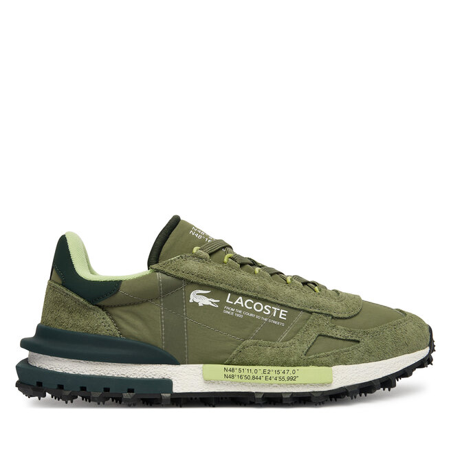 Sneakersy Lacoste Elite Active 51SMA0041 Khaki - męskie
