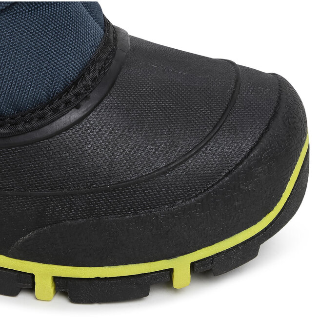 KangaRoos Bottes de neige KangaRoos Kanga- Bean II 18416 000 4054 S Dk Navy/Lime