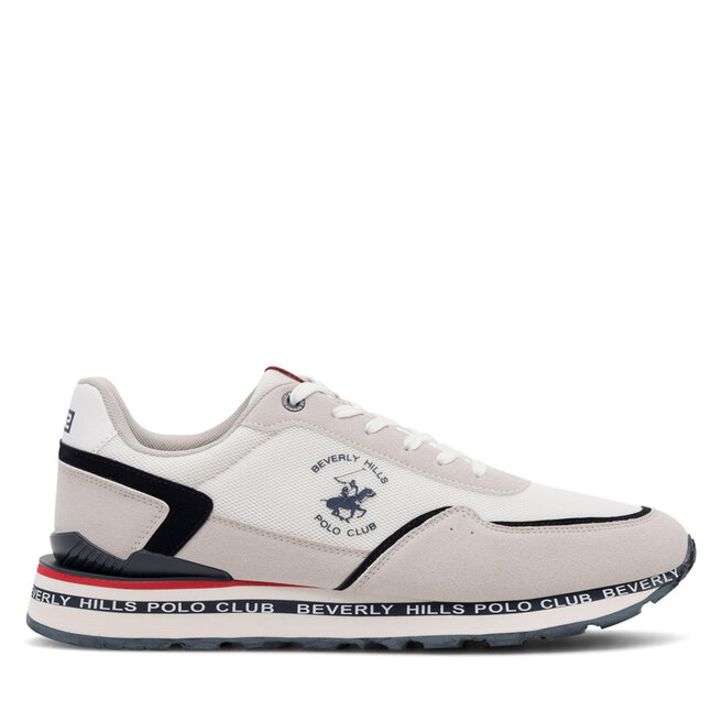 Sneakersy Beverly Hills Polo Club - Biały
