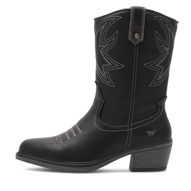 Santiags Mustang 1478 503 Noir chaussures