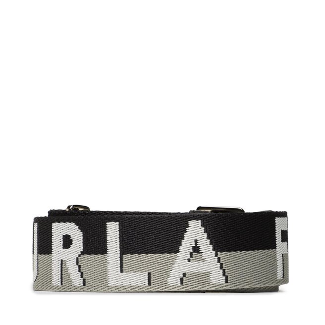 Furla Сменяема дръжка за чанта Furla Fiona WK00059-BX1595-2006S-1-007-20-CN-K Nero Marmo