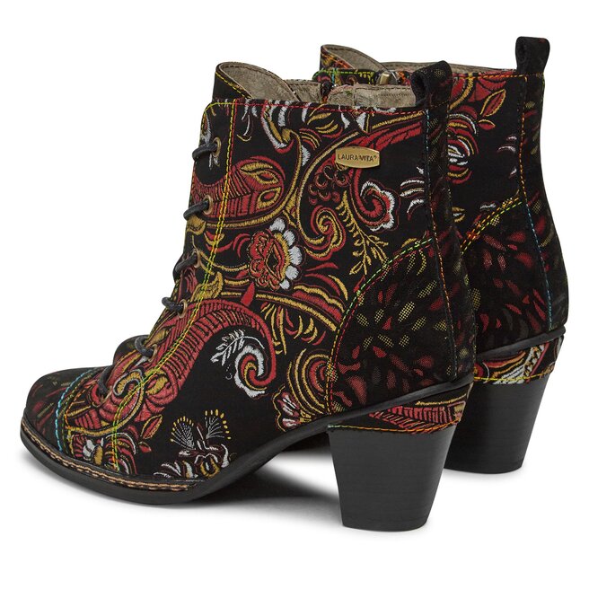 Bottines Laura Vita En Cuir Naturel – Confort Au Quotidien & Style Unique – Talon 8 Cm