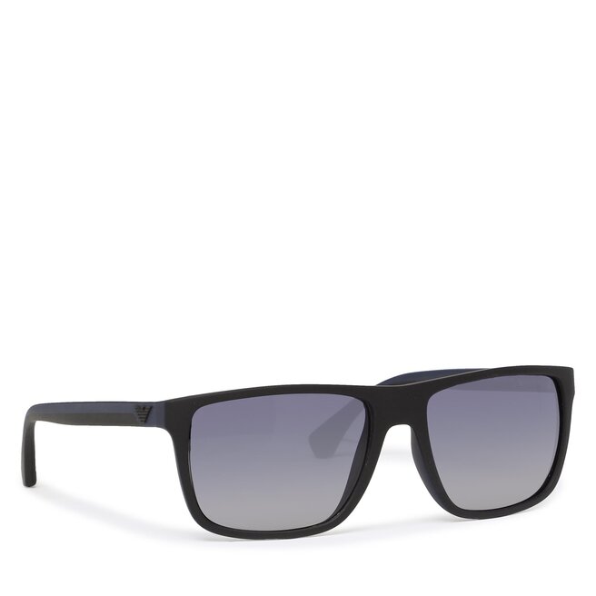 Ochelari de soare Emporio Armani 0EA4033 Black/Rubber Blue 0EA4033 imagine noua