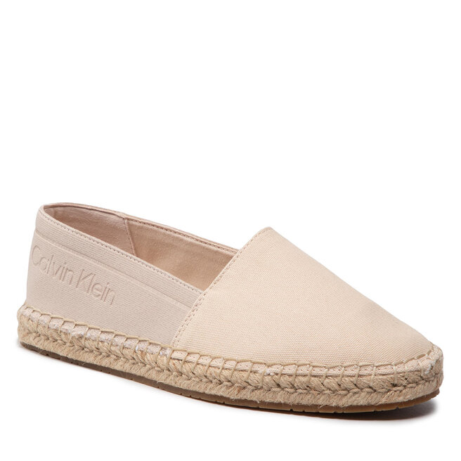 Calvin Klein Εσπαντρίγιες Calvin Klein Espadrille He-Canvas HW0HW00738 Sand VHB