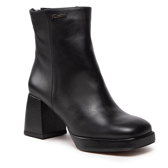 Botine Karino 4497/076-F Czarny/Lico