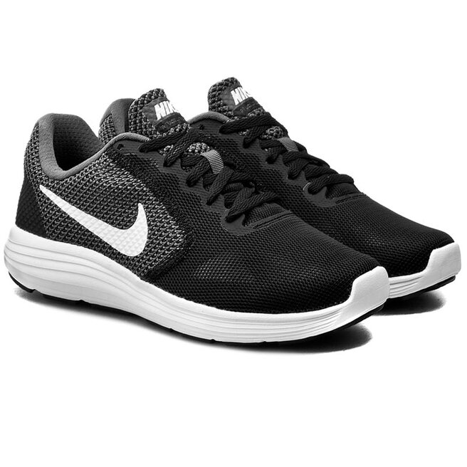 Zapatos Nike Revolution 819303 001 Dark Grey/White/Black | zapatos.es