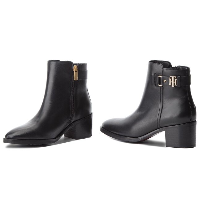Tommy hilfiger buckle mid heel top