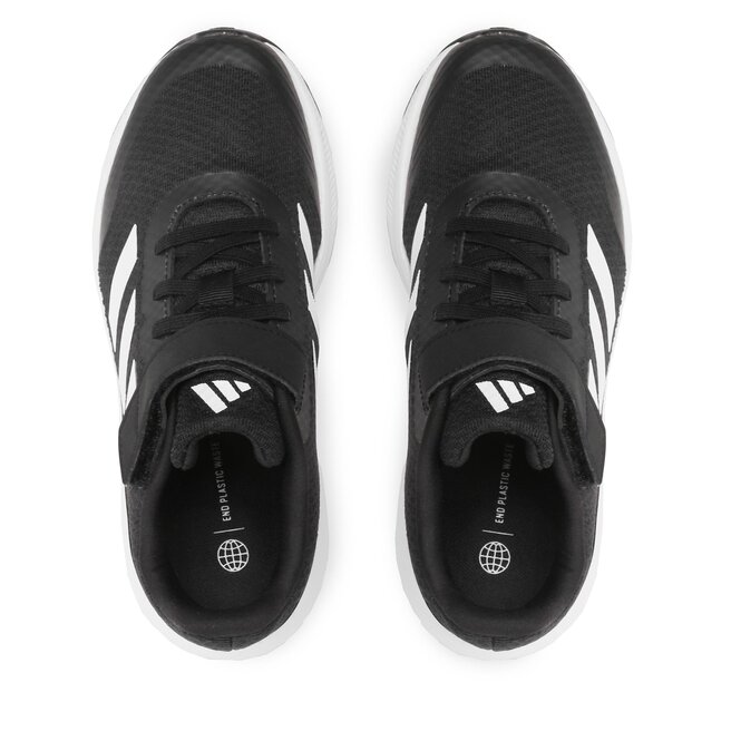White/Core 3.0 adidas Running Runfalcon Black/Cloud Buty Sport Black Strap Core Lace HP5867 Shoes Elastic Top