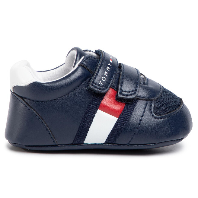 Tommy Hilfiger Sportcipő Tommy Hilfiger Velcro Shoe T0B4-30191-0271 Blue/White X007