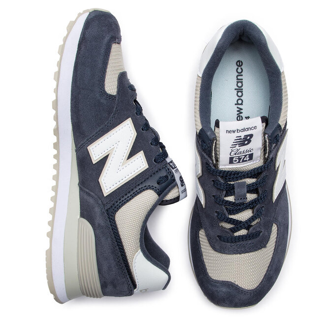 Sneakers New Balance ML574ESQ Bleu marine fr.eschuhe.ch