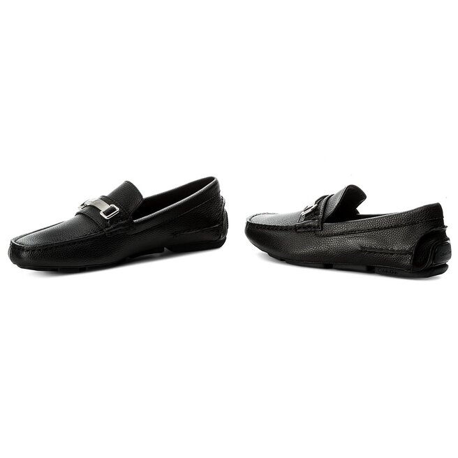 Mocassins Calvin Klein Mikos Tumled Leather F1875 Black