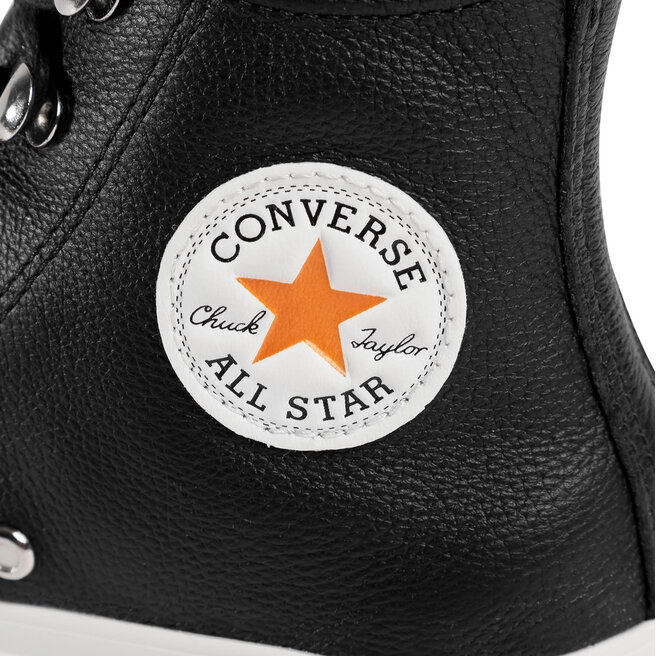 Teniși Converse Ctas Hiker Hi 568813C Black/Vintage White/Gum •  Www.epantofi.ro