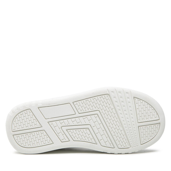 Tommy Hilfiger Sneakersy Tommy Hilfiger Higt Top Lace-Up/Velcro Sneaker T3A9-32330-1438 S White 100