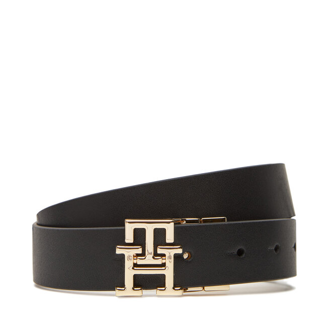 Pasek Damski Tommy Hilfiger Th Modern 3.0 Rev - Czarny