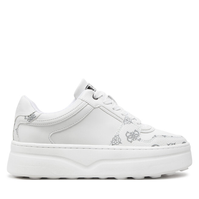 Sneakersy Guess Queenz FLTQNZ - Biały
