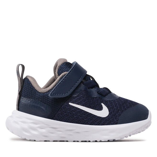 Nike Обувки Nike Revolution 6 Nn (TDV) DD1094 400 Midnight Navy/White