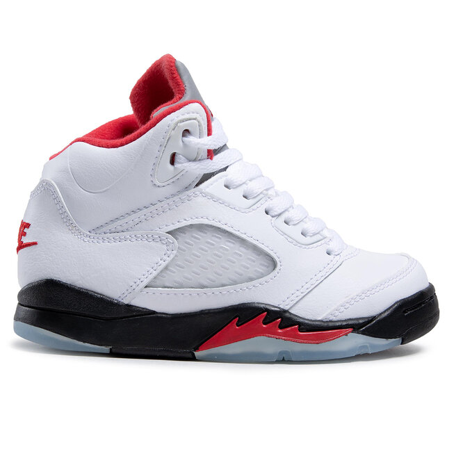 retro 5 true white fire red