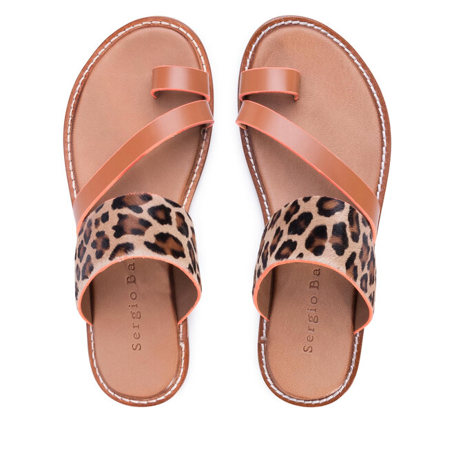 Japonki Sergio Bardi SB-50-09-000472 Brązowy -