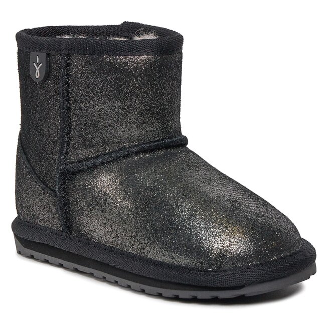 EMU Australia Boty EMU Australia Wallaby Mini Metallic K11856 Black