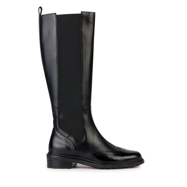 Oficerki Geox D Walk Pleasure D36TGH 04948 - Czarny