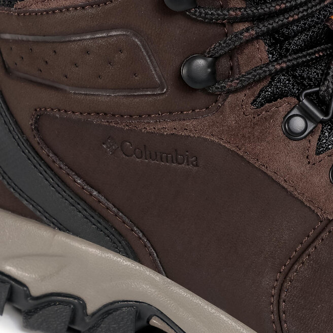 Columbia Trekingová obuv Columbia Newton Ridge Plus II Waterproof BM3970 Cordovan/Squash