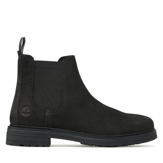 Timberland Боти тип челси Timberland Hannover Hill TB0A2KSK001 Black Nubuck