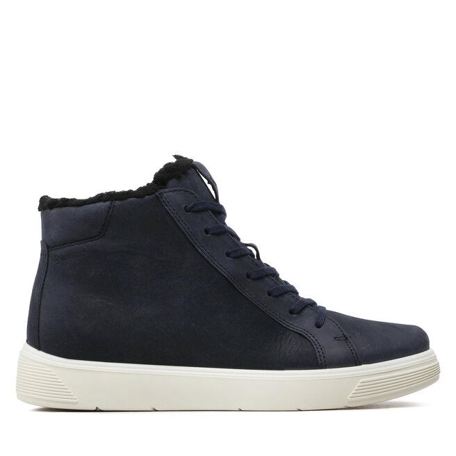 Botki ECCO Street Tray K GORE-TEX - Granatowy