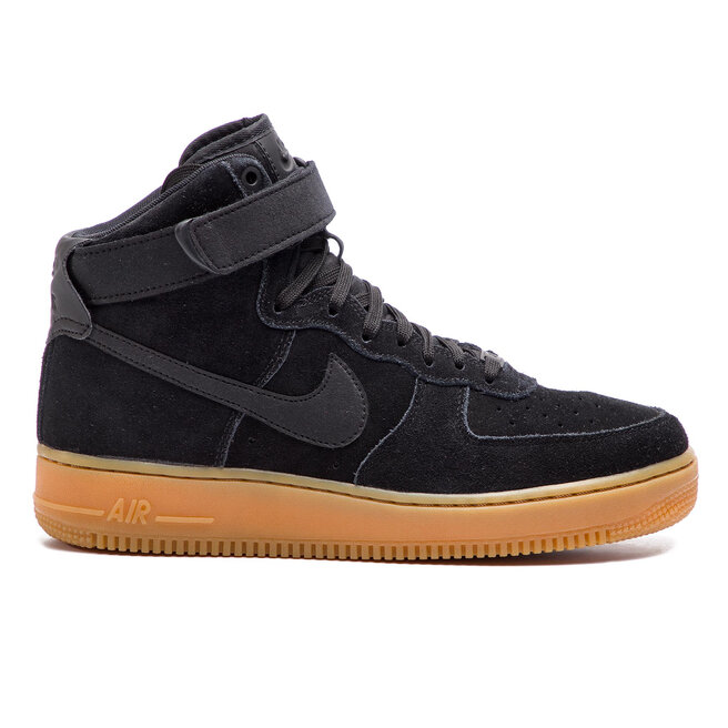 Zapatos Nike Air Force 1 LV8 Suede AA1118 001 Black/Black/Gum Med Bown • Www.zapatos.es