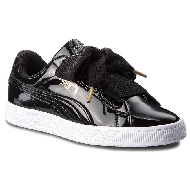 Puma Basket Heart Patent 363073 01 Puma Black Puma Black