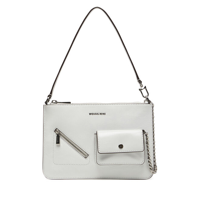 Torebka MICHAEL Michael Kors Jet Set 32S6SJ6F6L Biały -