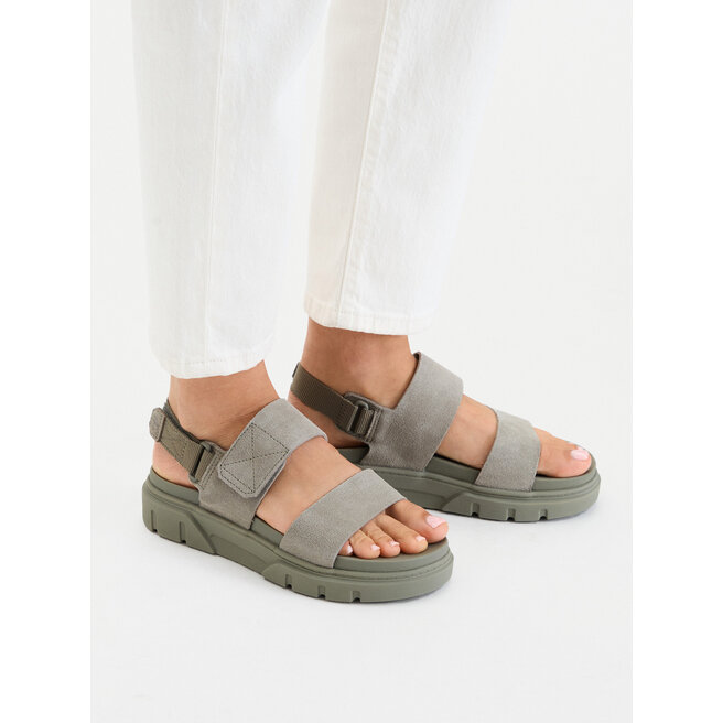 Sandały Timberland Greyfield Sandal TB0A61MGEO31 Zielony - kobiece
