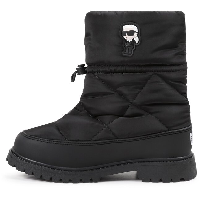 Karl Lagerfeld Kids Cizme de zăpadă Karl Lagerfeld Kids Z19119 S Black 09B