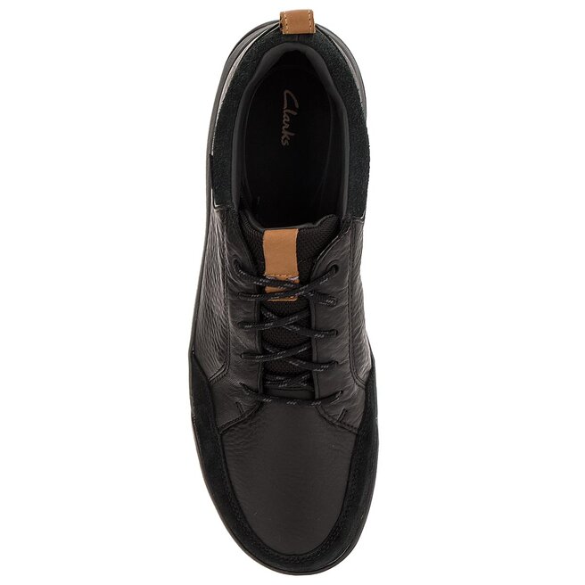 Clarks Półbuty Clarks Ashcombe Bay Gtx GORE-TEX 261354007 Black Leather