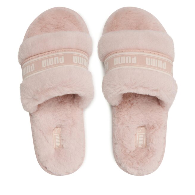 Papuci de cas Puma Fluff 384937 09 Rose Quartz Pristine epantofi.ro