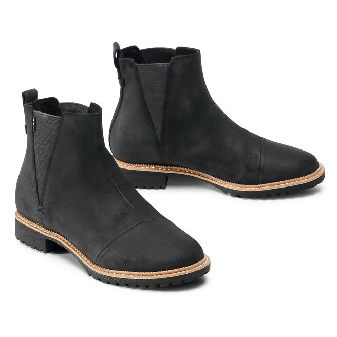 Toms Ghete Jodhpur Toms Cleo 10014154 Black Leather