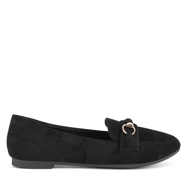 Loafersy DeeZee QHS-3 Czarny - kobiece