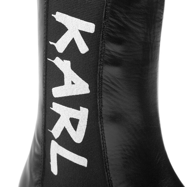 KARL LAGERFELD Ghete Jodhpur KARL LAGERFELD KL42460 Black Lthr