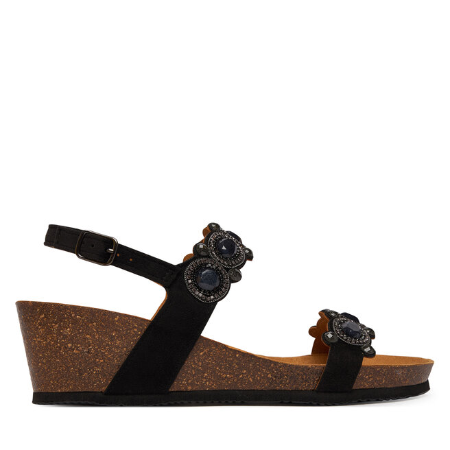 Sandały Scholl Zanzibar MF00804 Czarny - kobiece